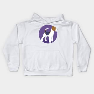 Wire fox terrier Kids Hoodie